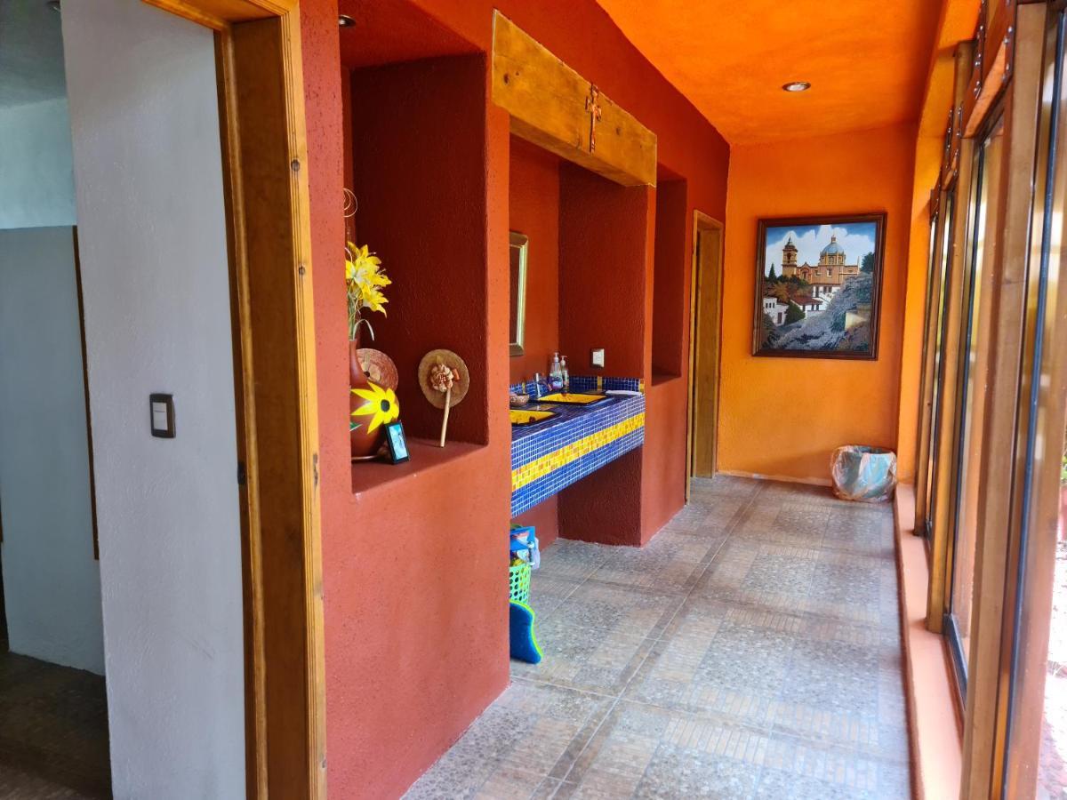 Finca Los Angeles Hospederia & Sociales Huasca de Ocampo Zewnętrze zdjęcie
