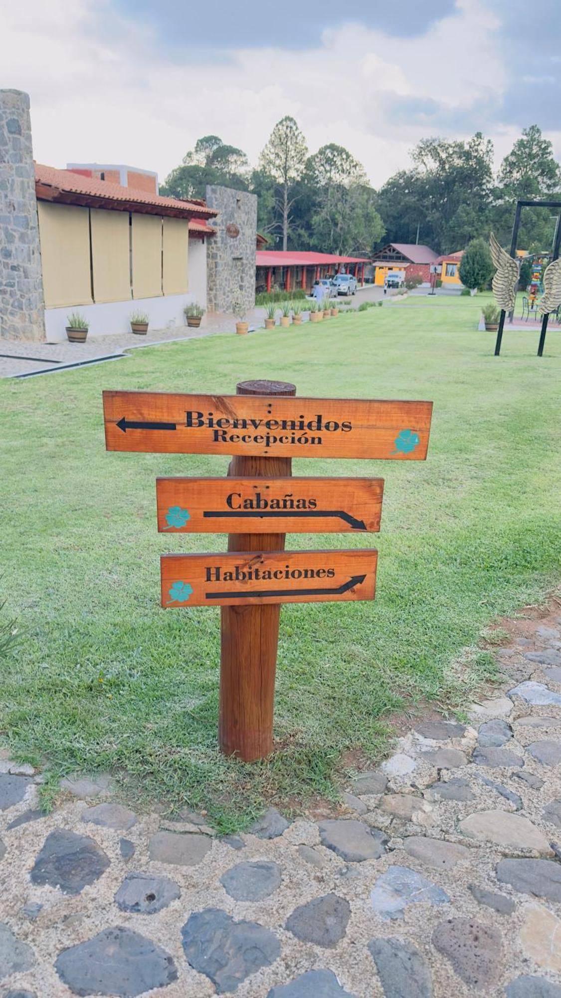 Finca Los Angeles Hospederia & Sociales Huasca de Ocampo Zewnętrze zdjęcie